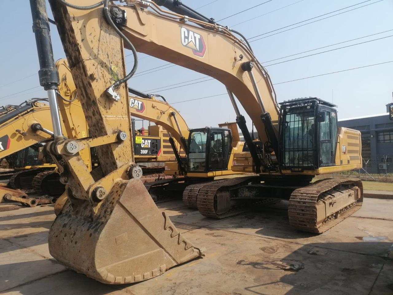 Caterpillar excavators